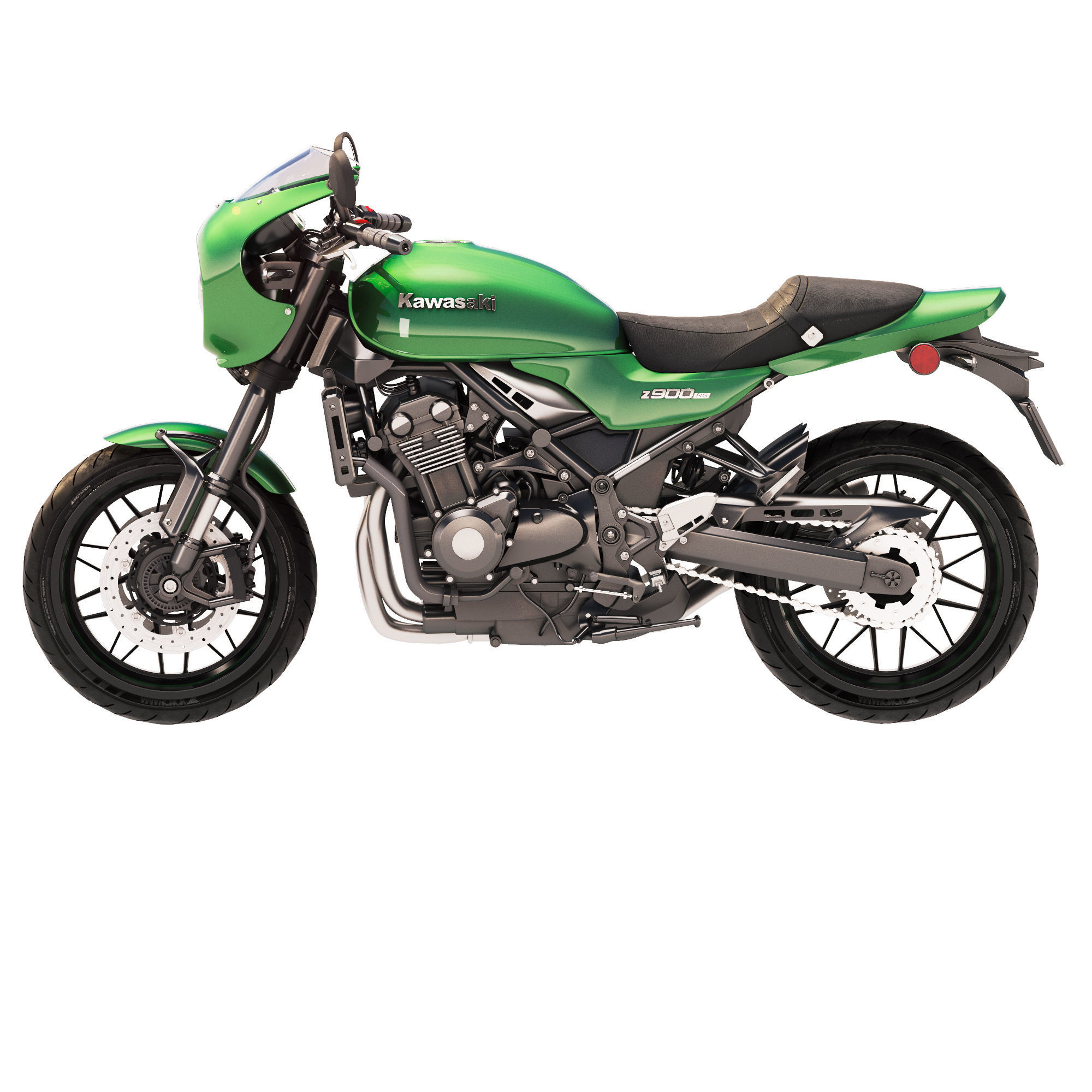 Kawasaki Z900RS Cafe 2020 3D model_4