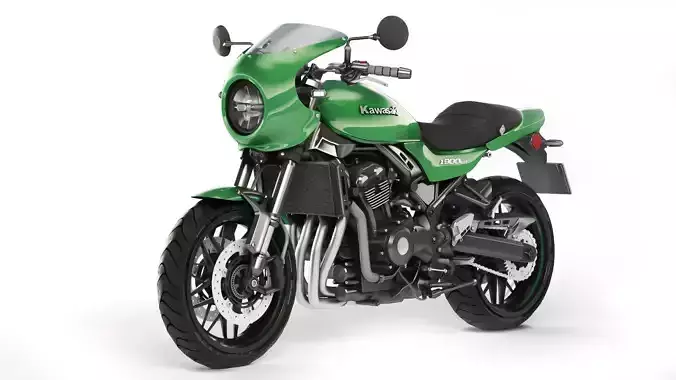 Kawasaki Z900RS Cafe 2020 3D model