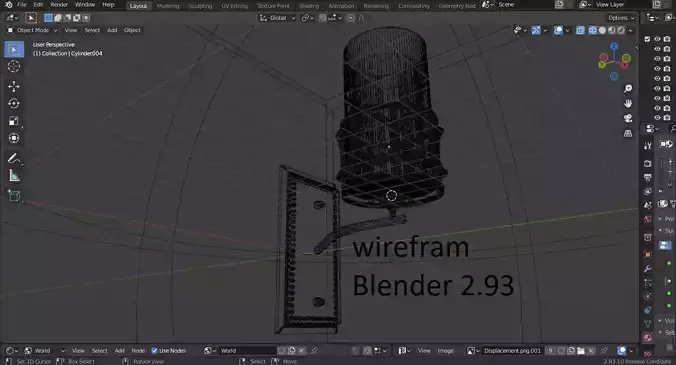Blender 3d Wall Lamp Modelling Eevee and Cycles
