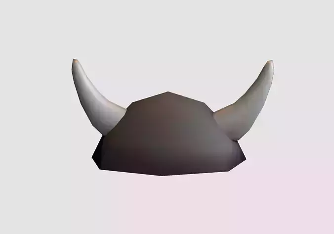 gray viking hat