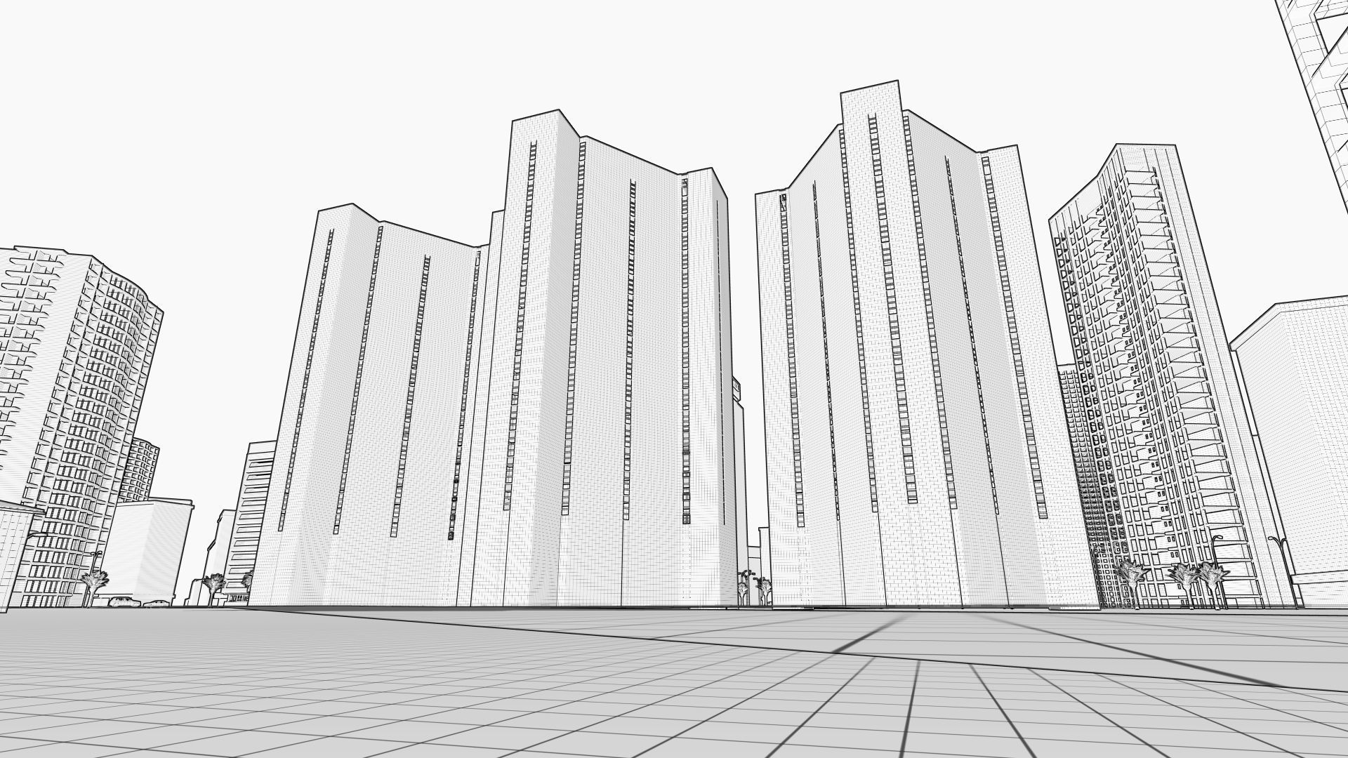 Joint Banking Complex 3D model_9
