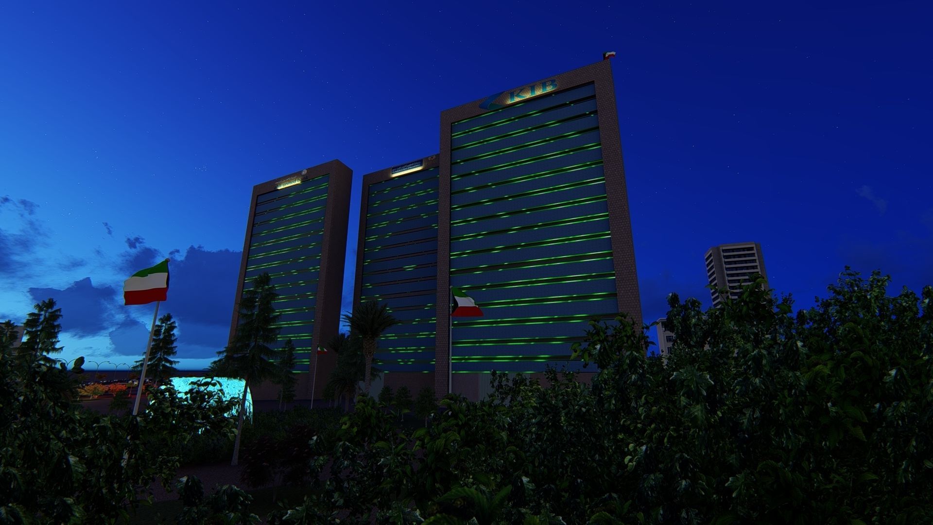 Joint Banking Complex 3D model_5