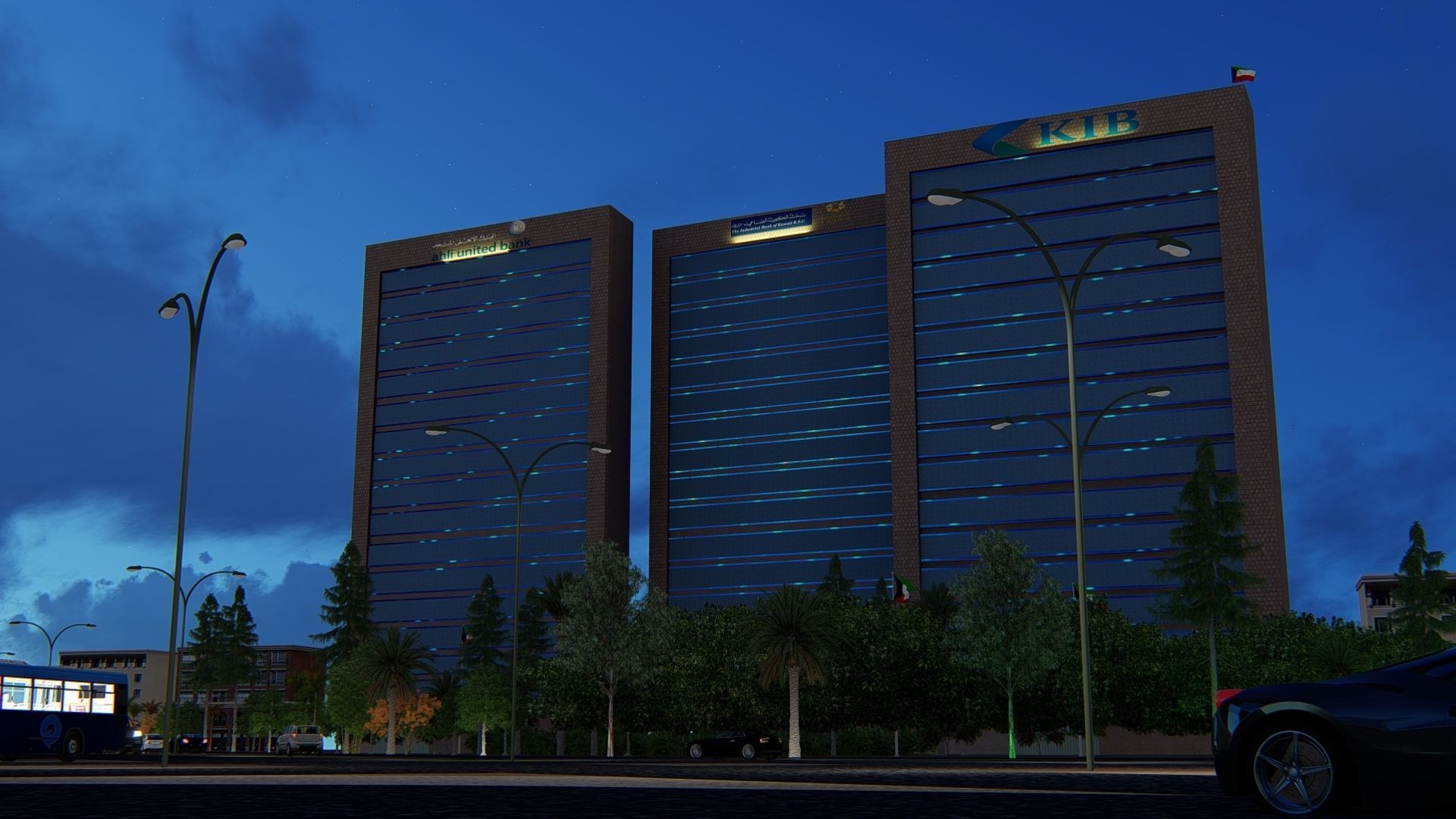 Joint Banking Complex 3D model_6