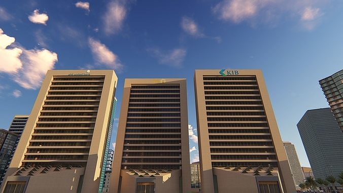 Joint Banking Complex 3D model
