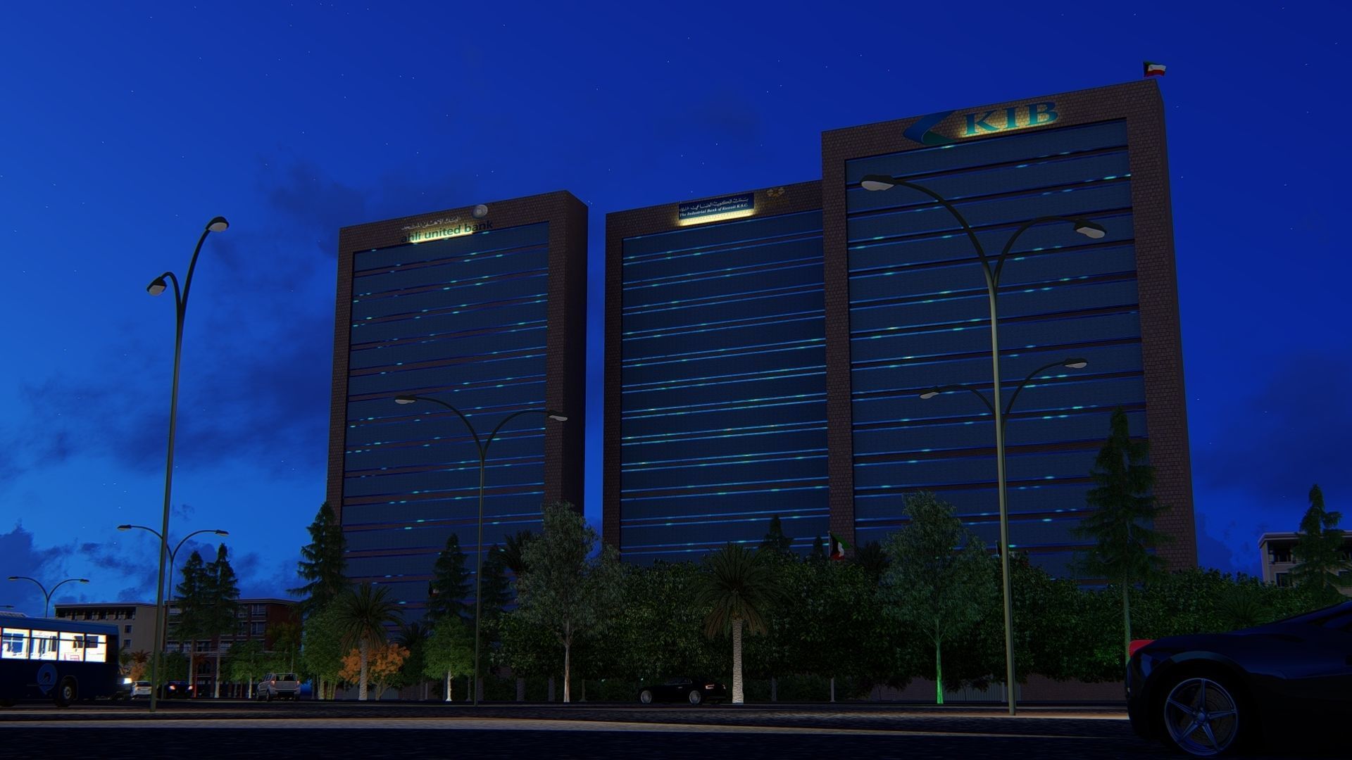 Joint Banking Complex 3D model_4