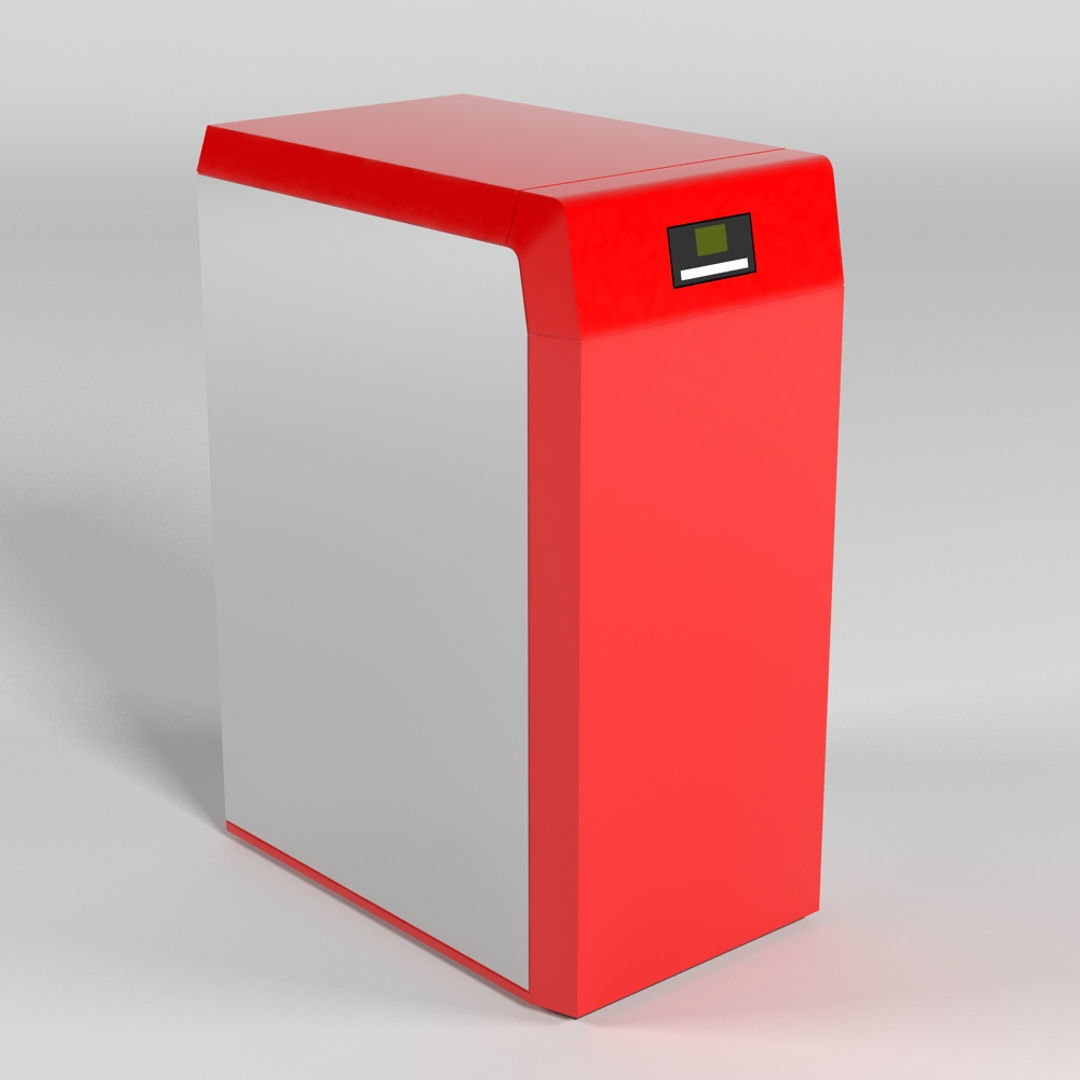 Oil Heater 3D model_7
