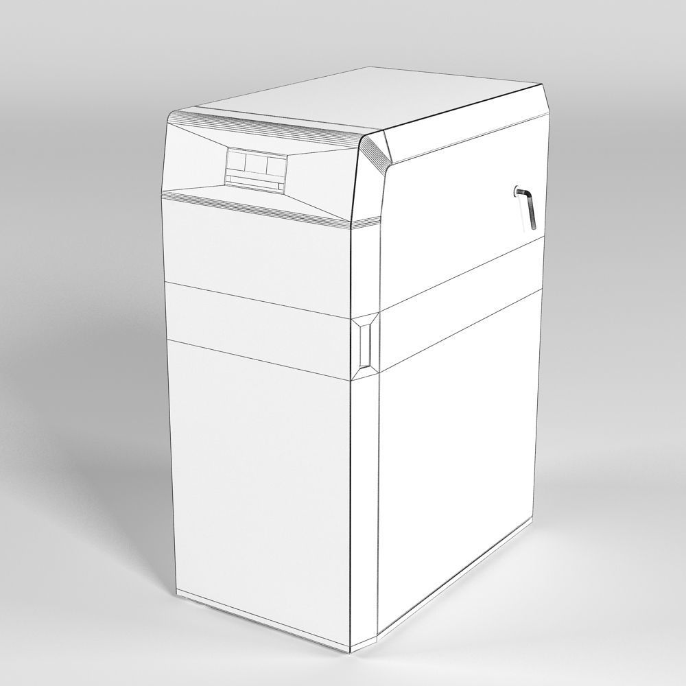 Oil Heater 3D model_1