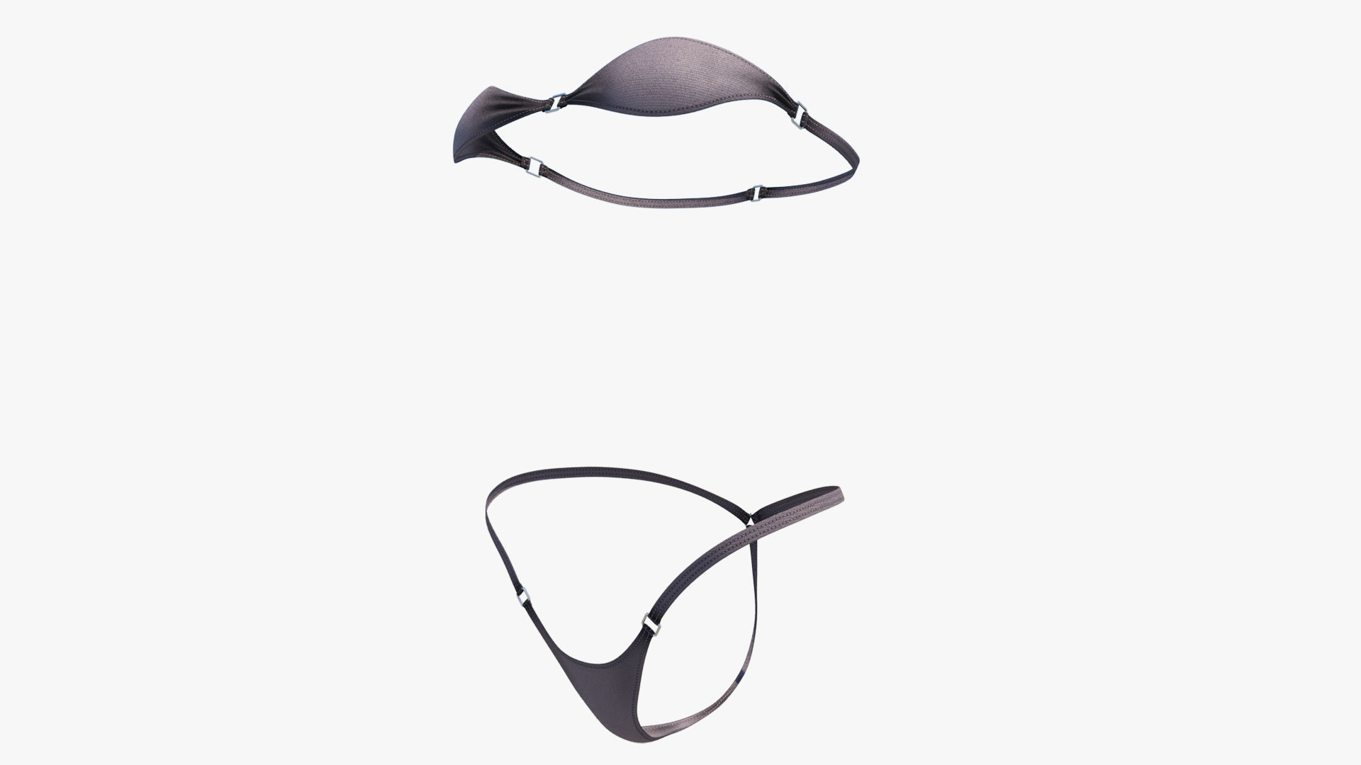 Swimsuit sailboat 3D model_1