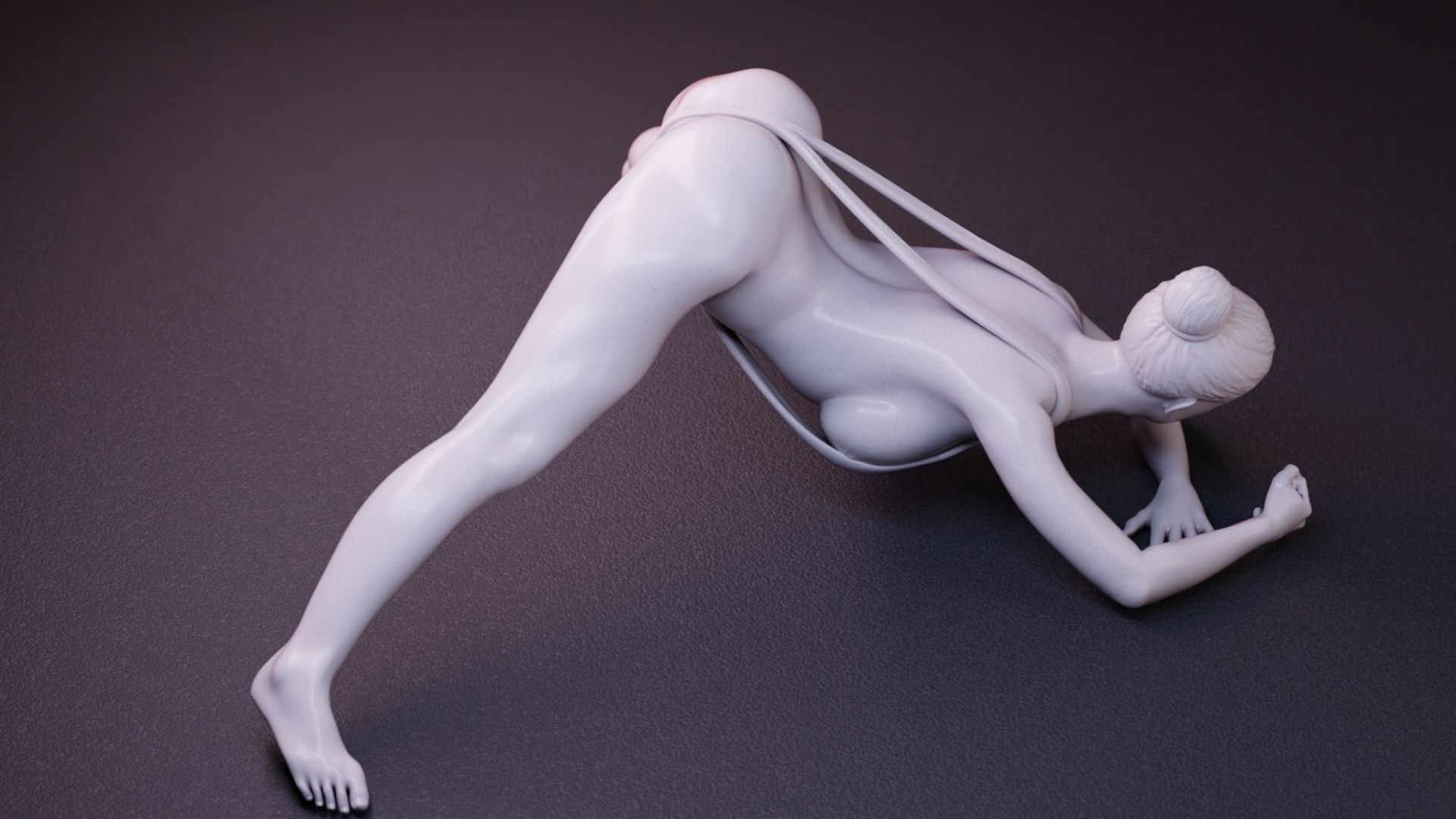 Sexy Girl 22 Jack-o Pose 3D print model_6