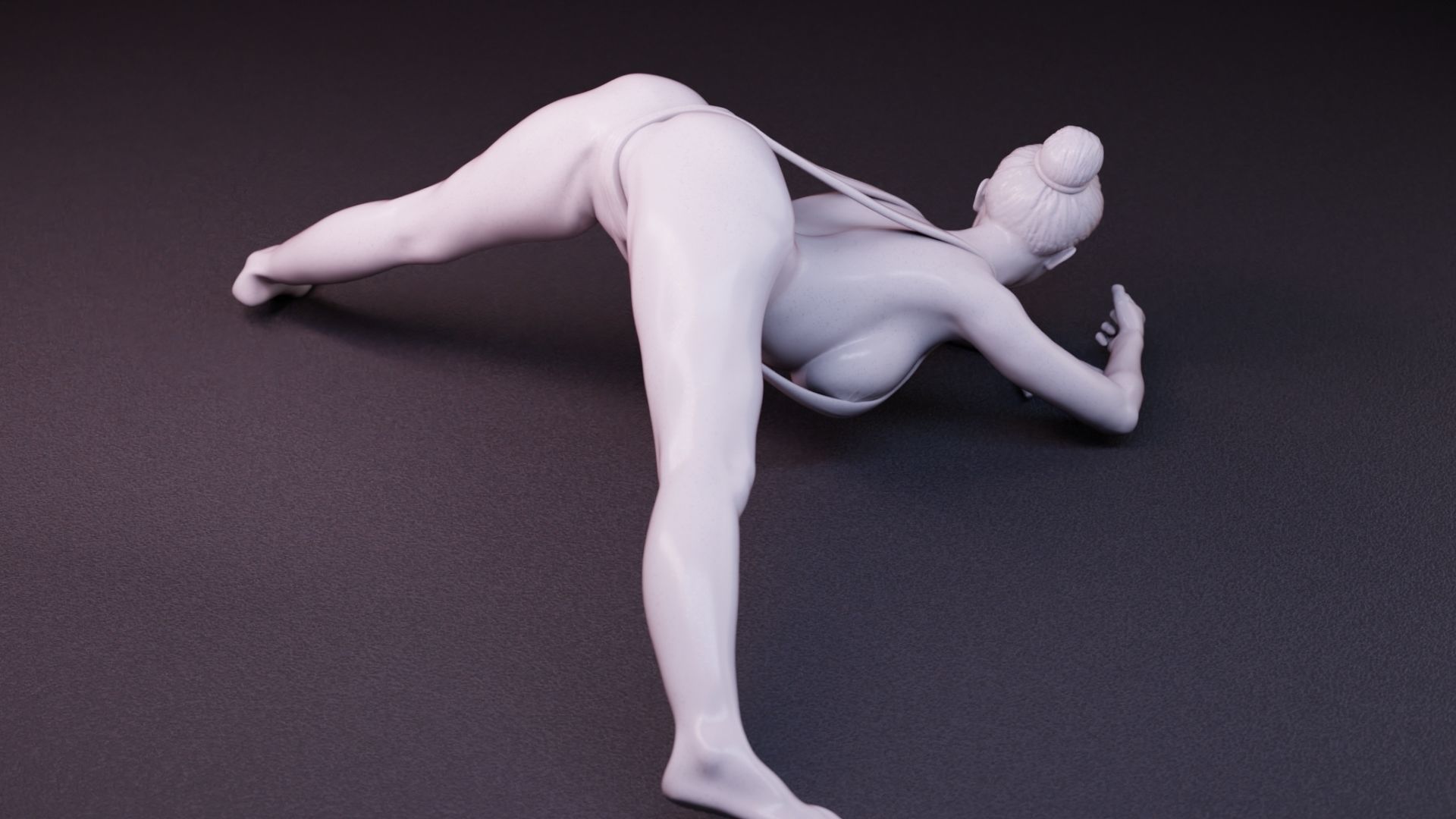 Sexy Girl 22 Jack-o Pose 3D print model_7