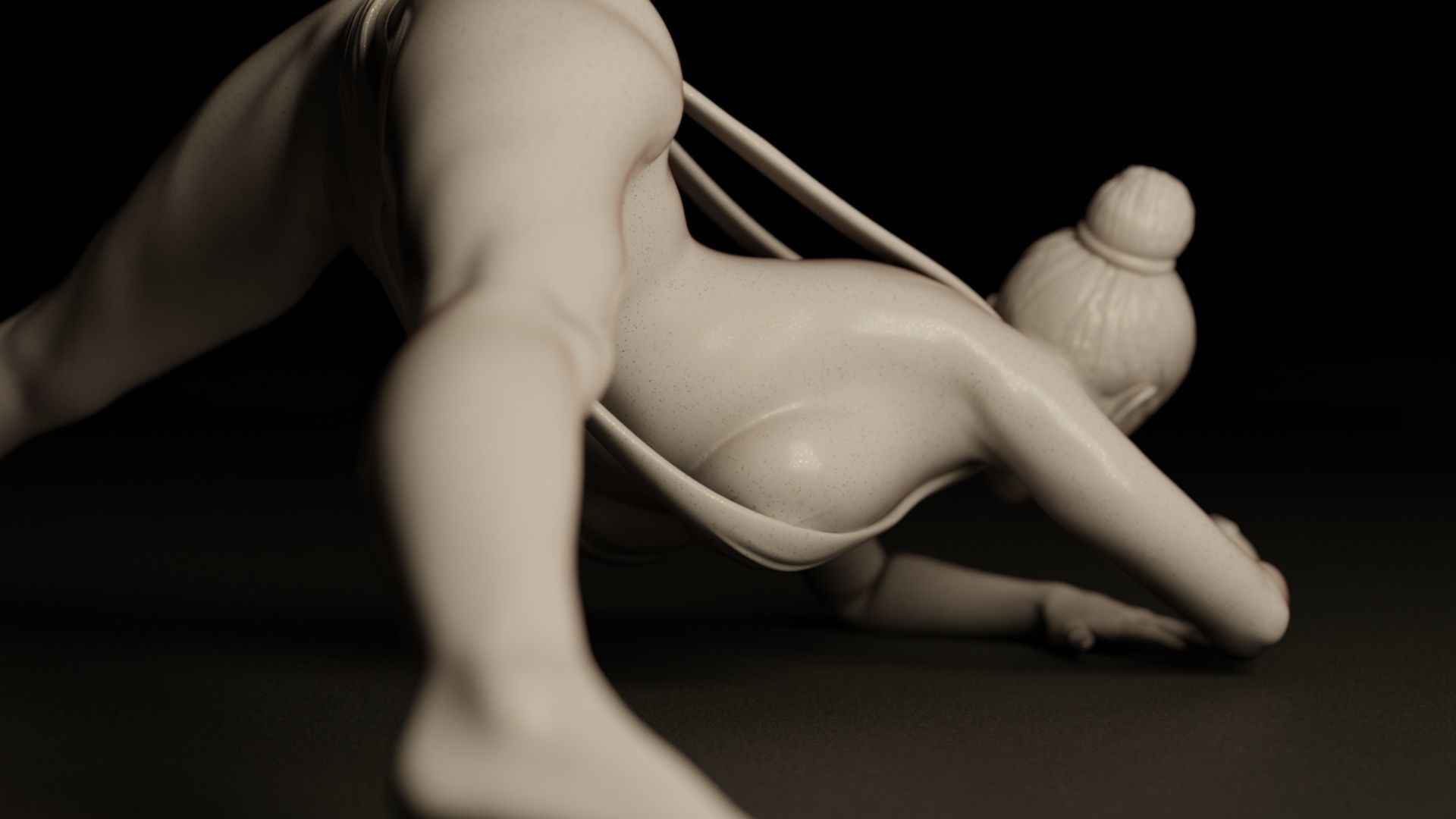 Sexy Girl 22 Jack-o Pose 3D print model_29