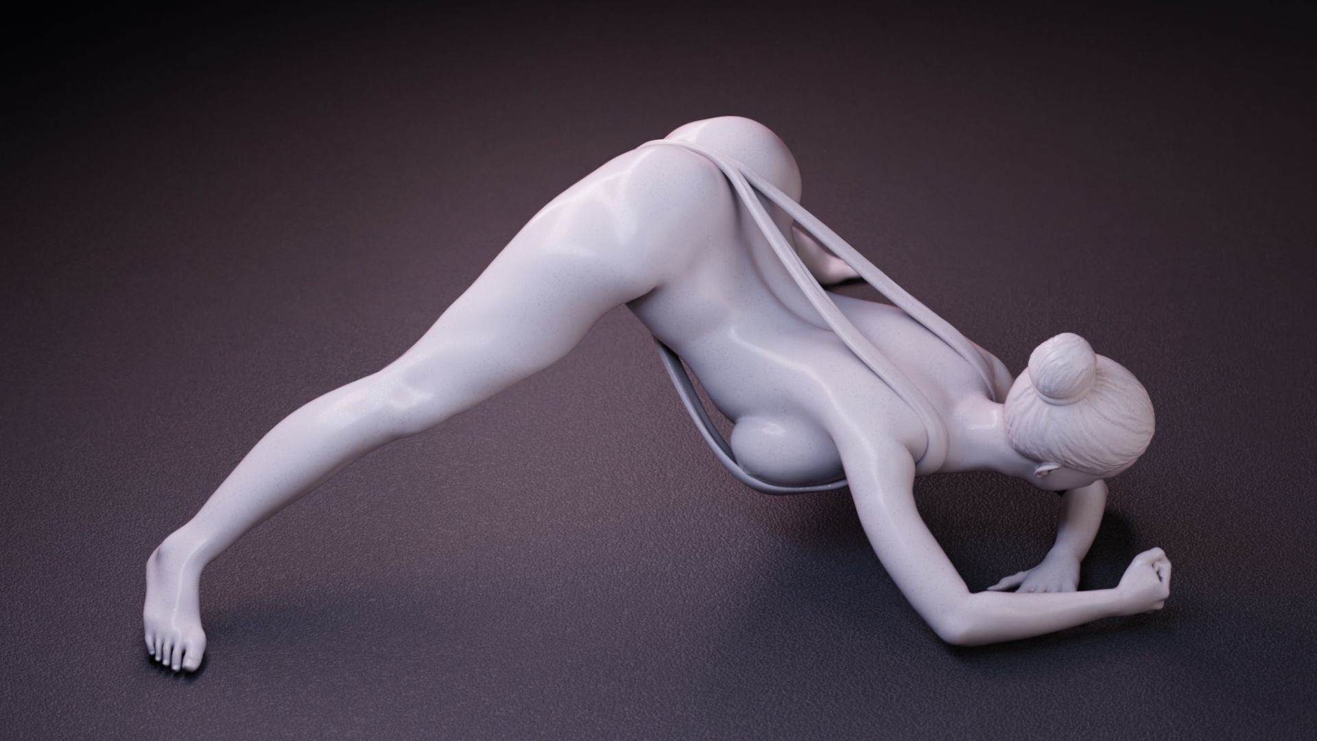 Sexy Girl 22 Jack-o Pose 3D print model_5