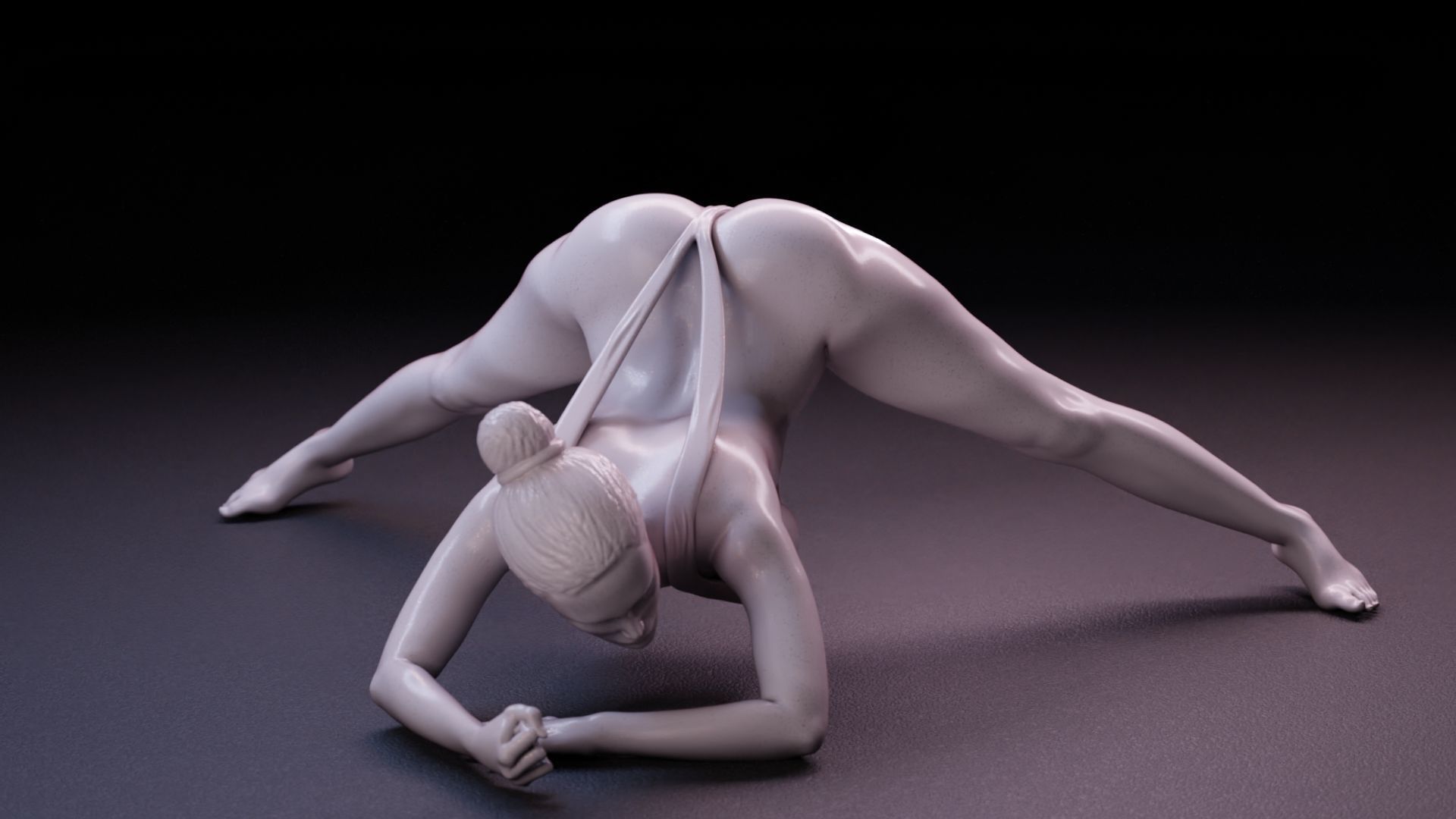 Sexy Girl 22 Jack-o Pose 3D print model_20