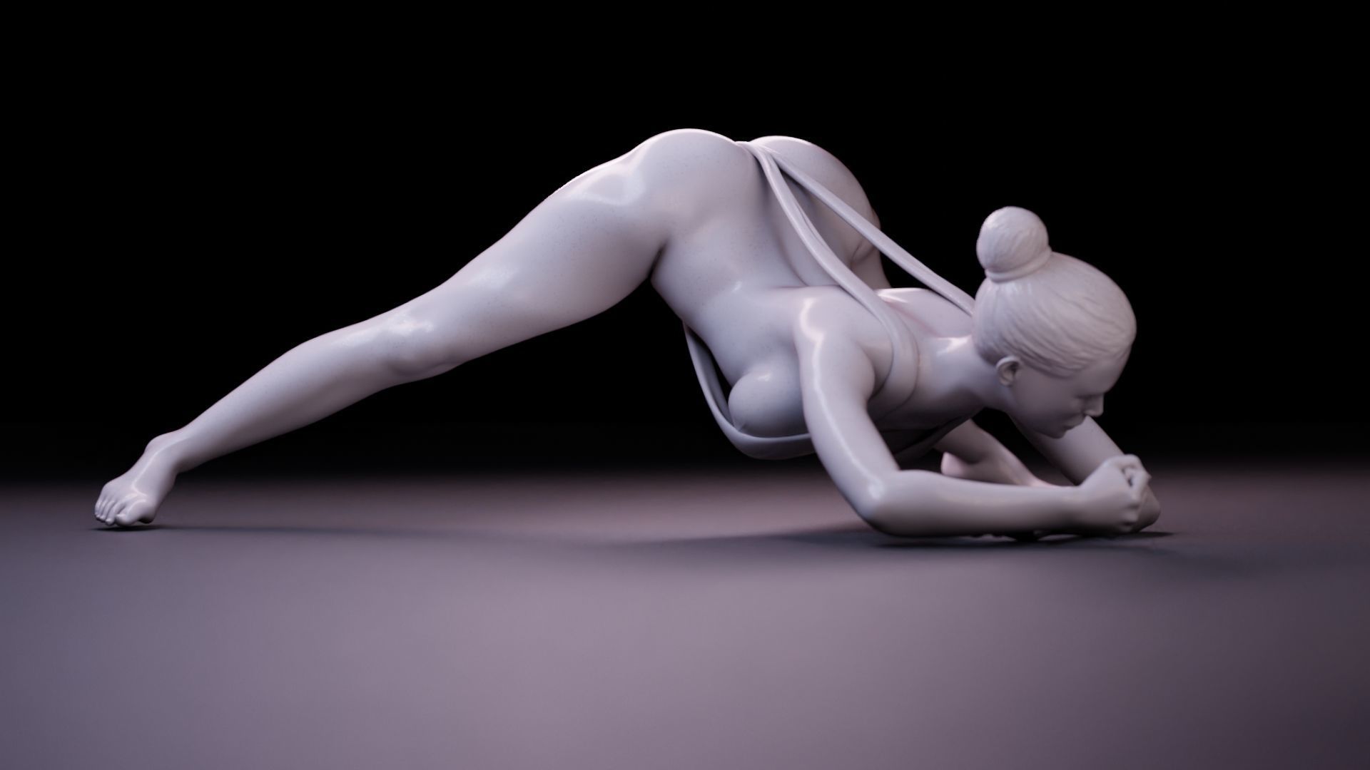 Sexy Girl 22 Jack-o Pose 3D print model_19