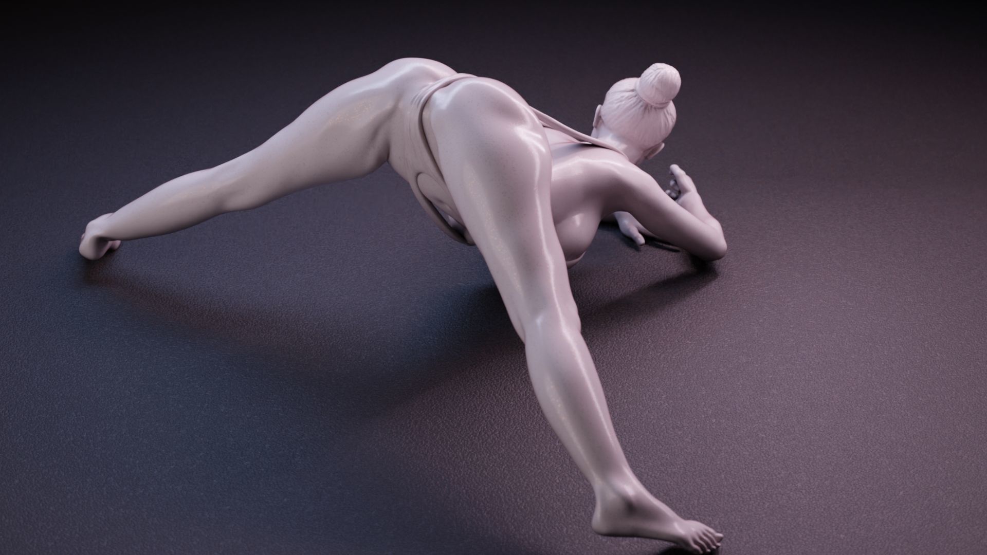 Sexy Girl 22 Jack-o Pose 3D print model_8