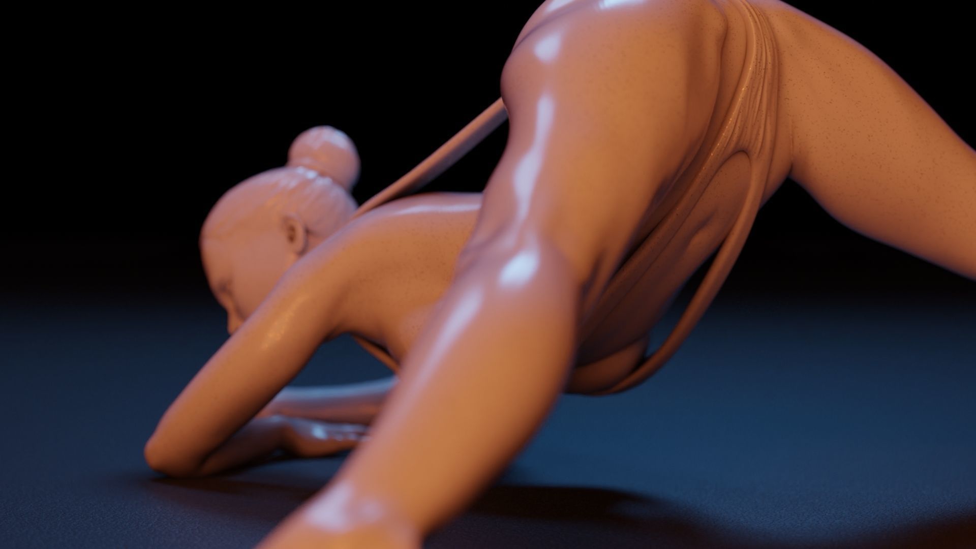 Sexy Girl 22 Jack-o Pose 3D print model_33