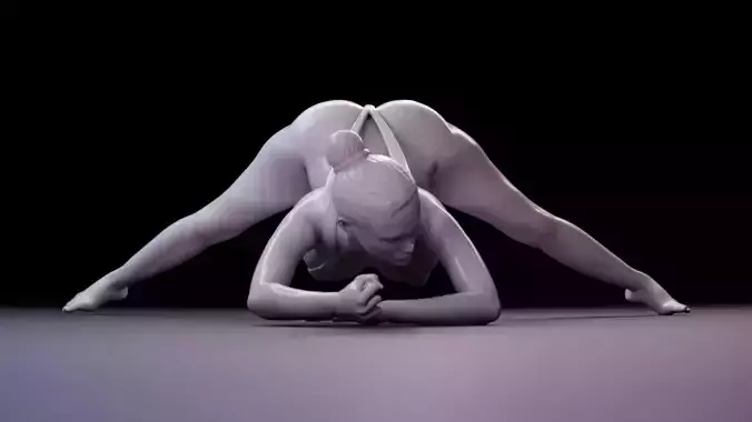 Sexy Girl 22 Jack-o Pose  3D print model