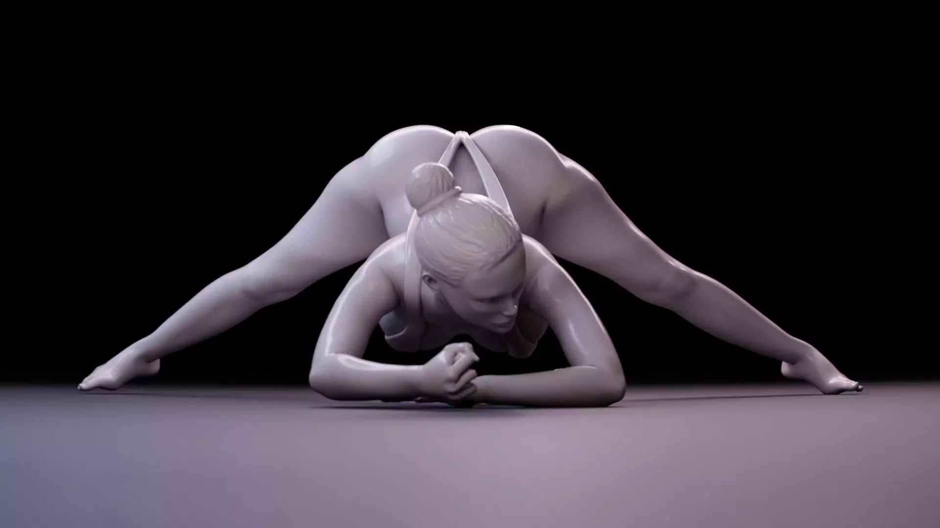 Sexy Girl 22 Jack-o Pose 3D print model_0