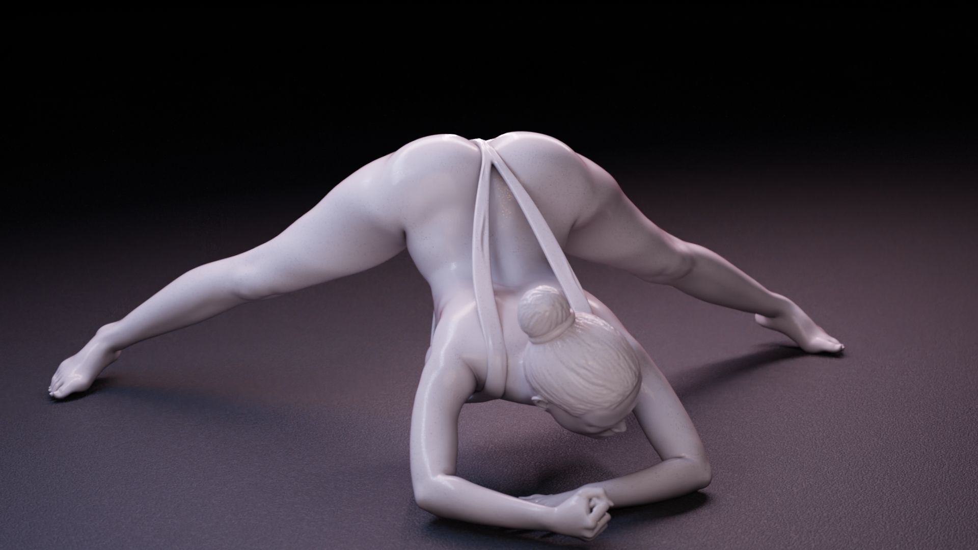 Sexy Girl 22 Jack-o Pose 3D print model_14