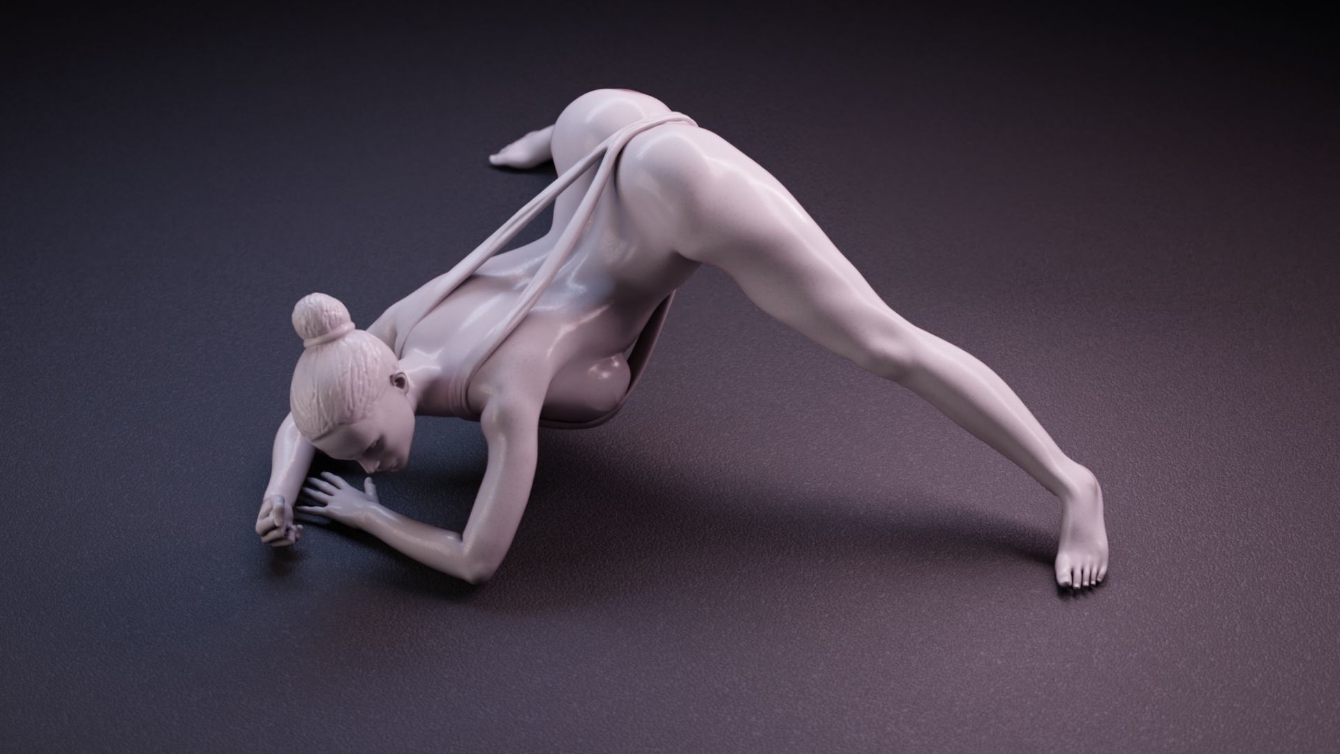Sexy Girl 22 Jack-o Pose 3D print model_21