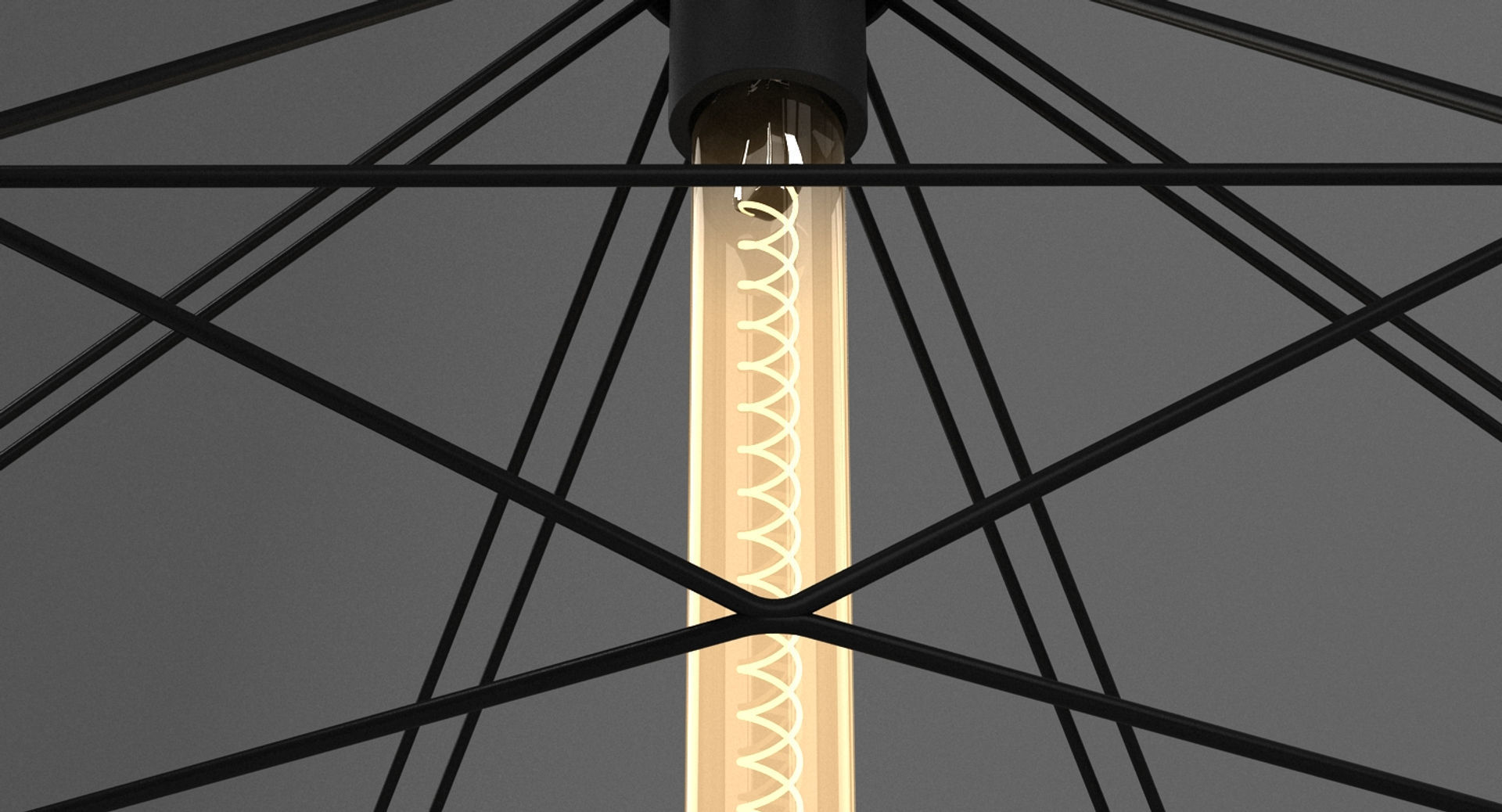 Hanging Ceiling Lamp 6 3D model_2