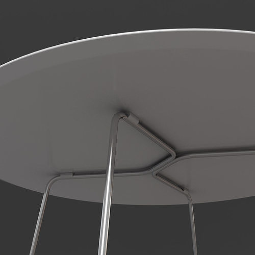 Viteo Table Set Small 3D model 7
