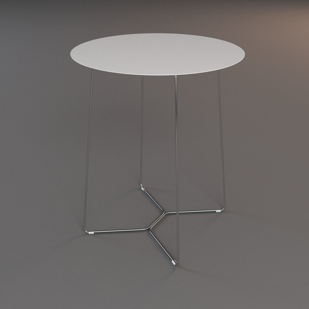 Viteo Table Set Small 3D model_5
