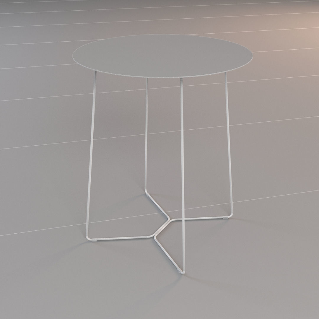 Viteo Table Set Small 3D model_11