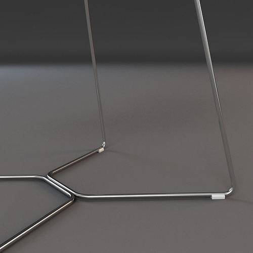 Viteo Table Set Small 3D model 5