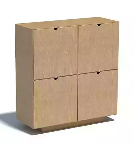 Retro Wooden Dresser