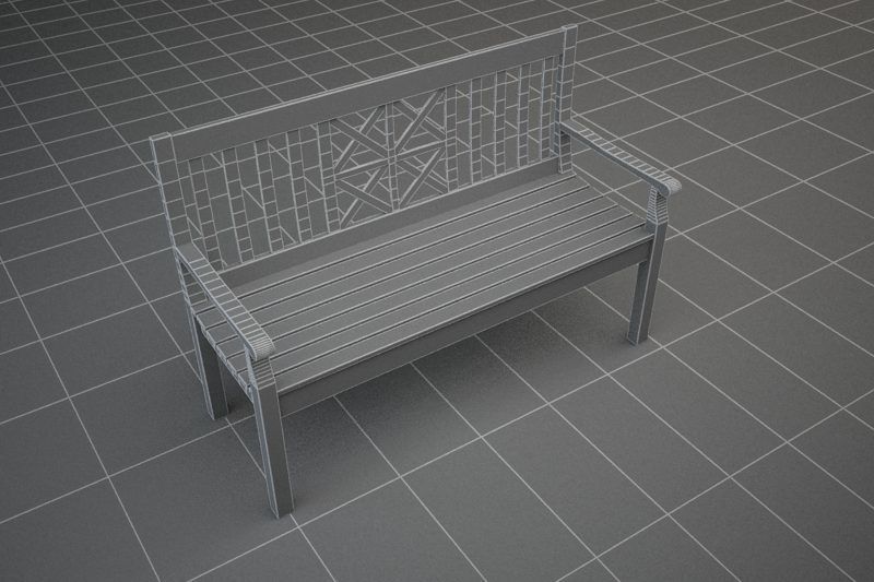 Garden Furniture 3D model_15