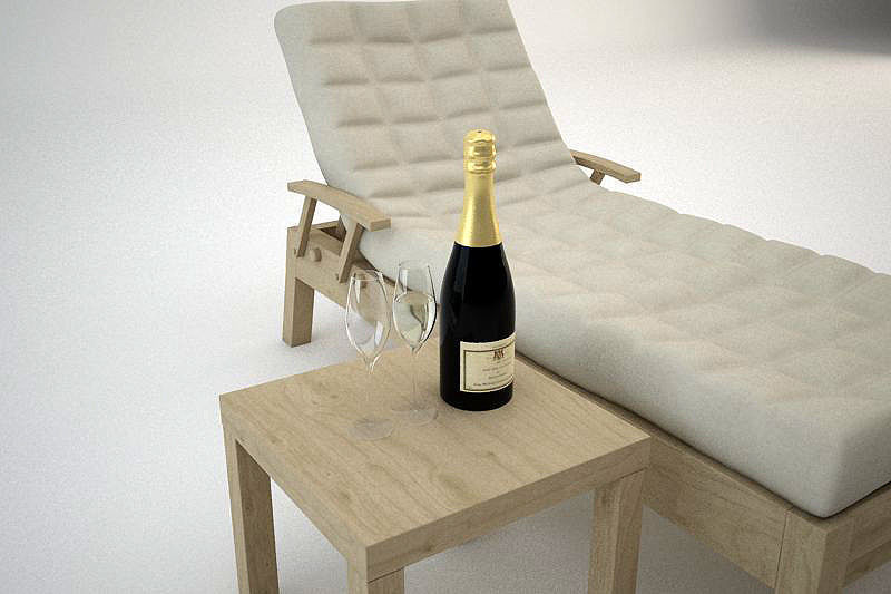 Garden Furniture 3D model_5