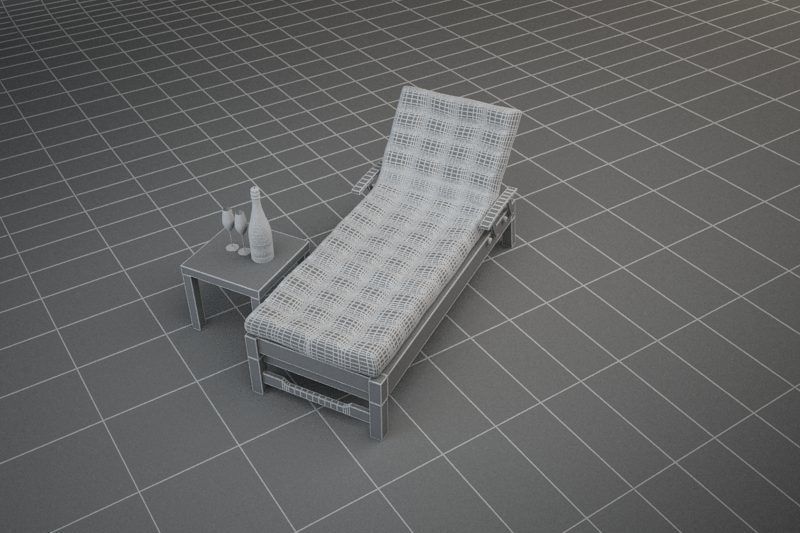 Garden Furniture 3D model_16