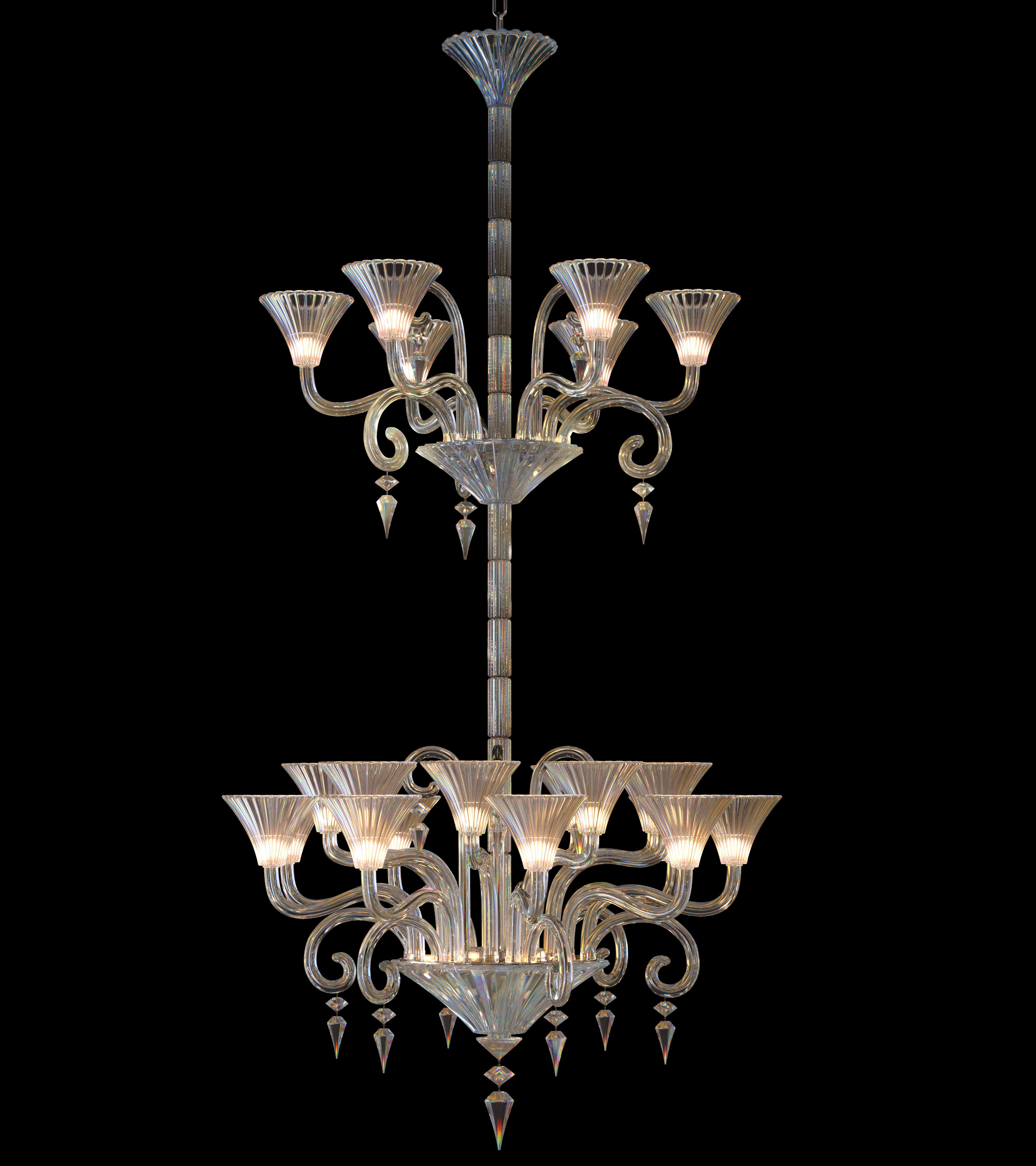MILLE NUITS CHANDELIER 24L 3D model_2