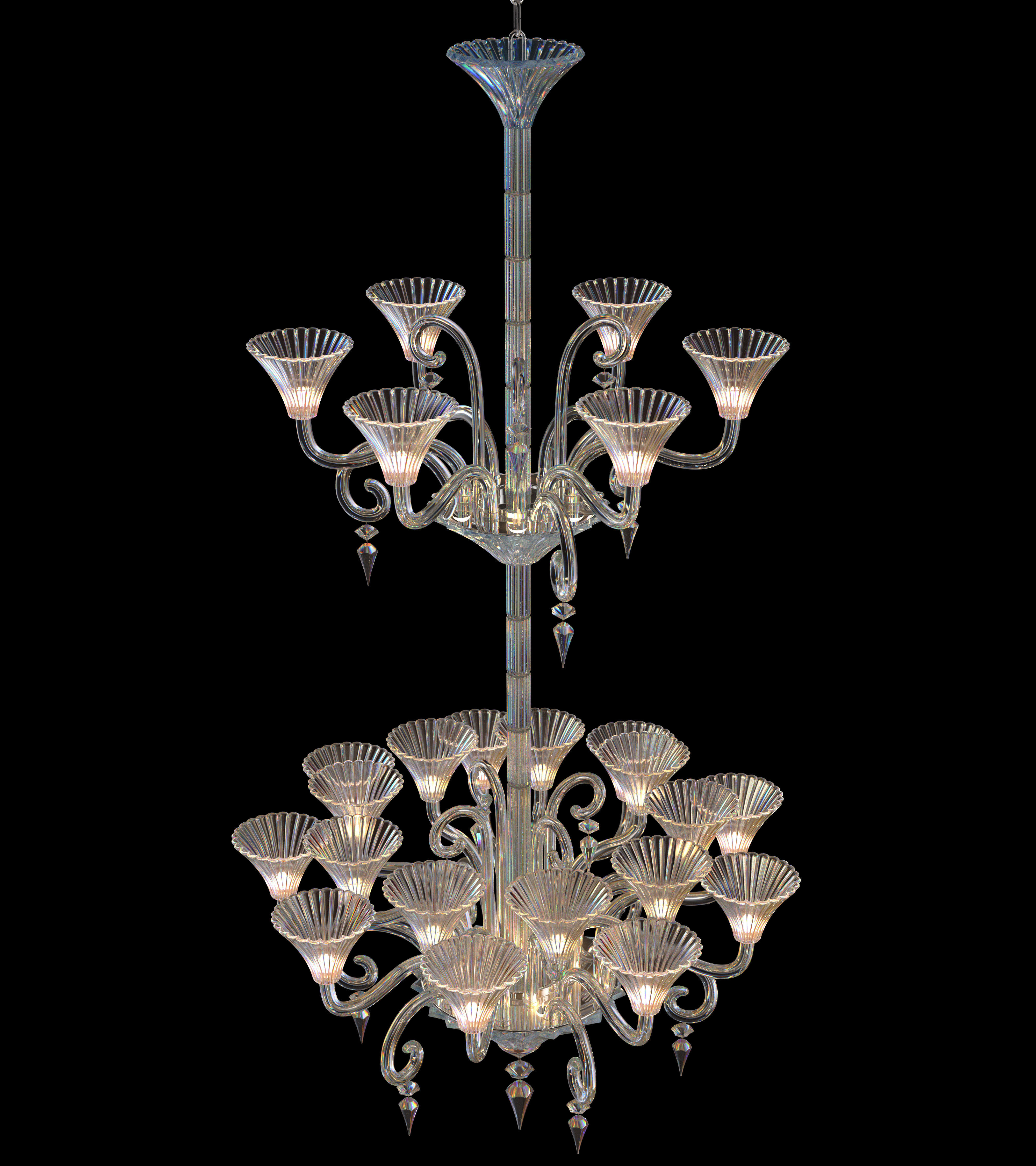 MILLE NUITS CHANDELIER 24L 3D model_1