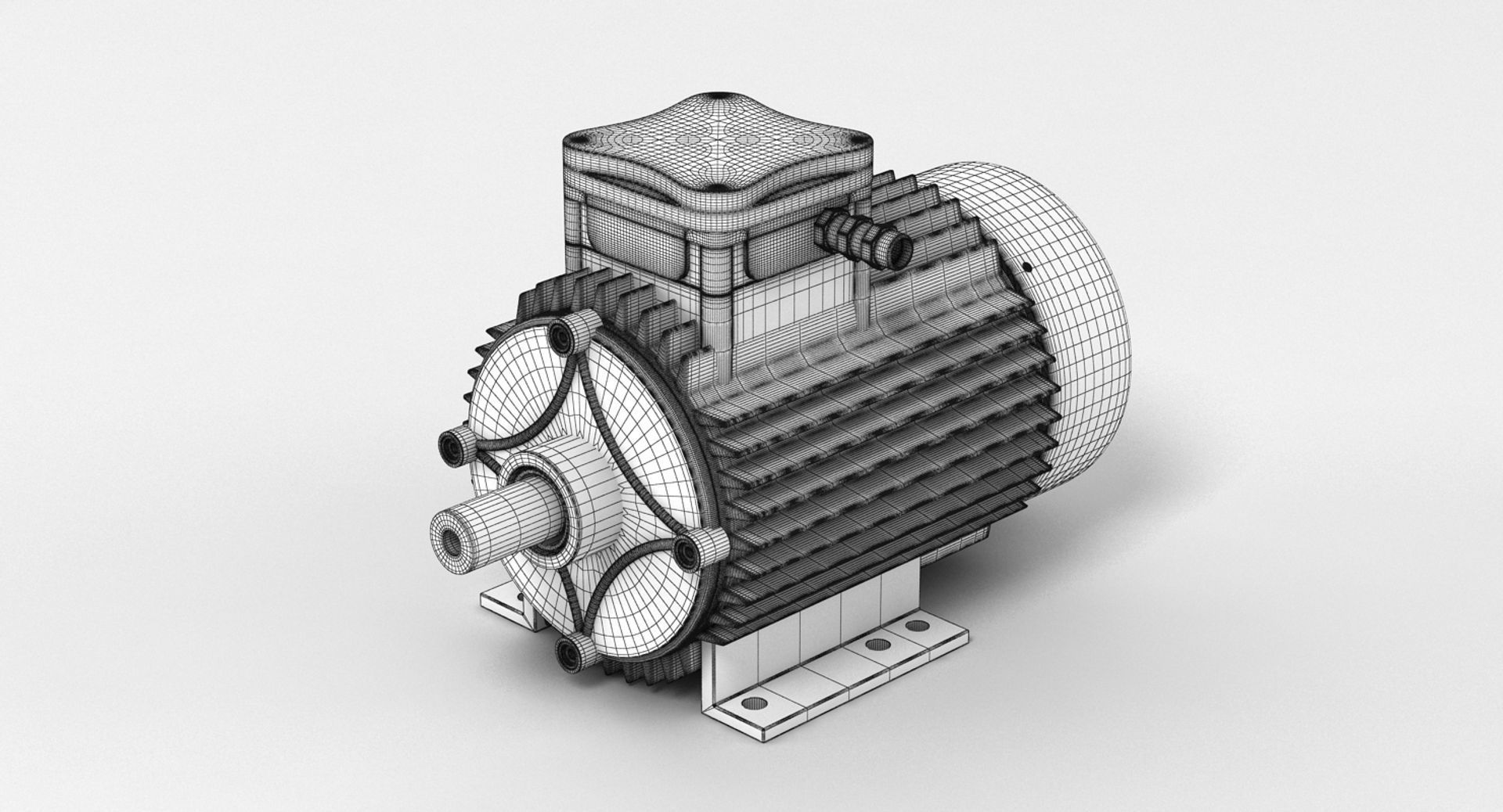Electric Motor 3D model_6