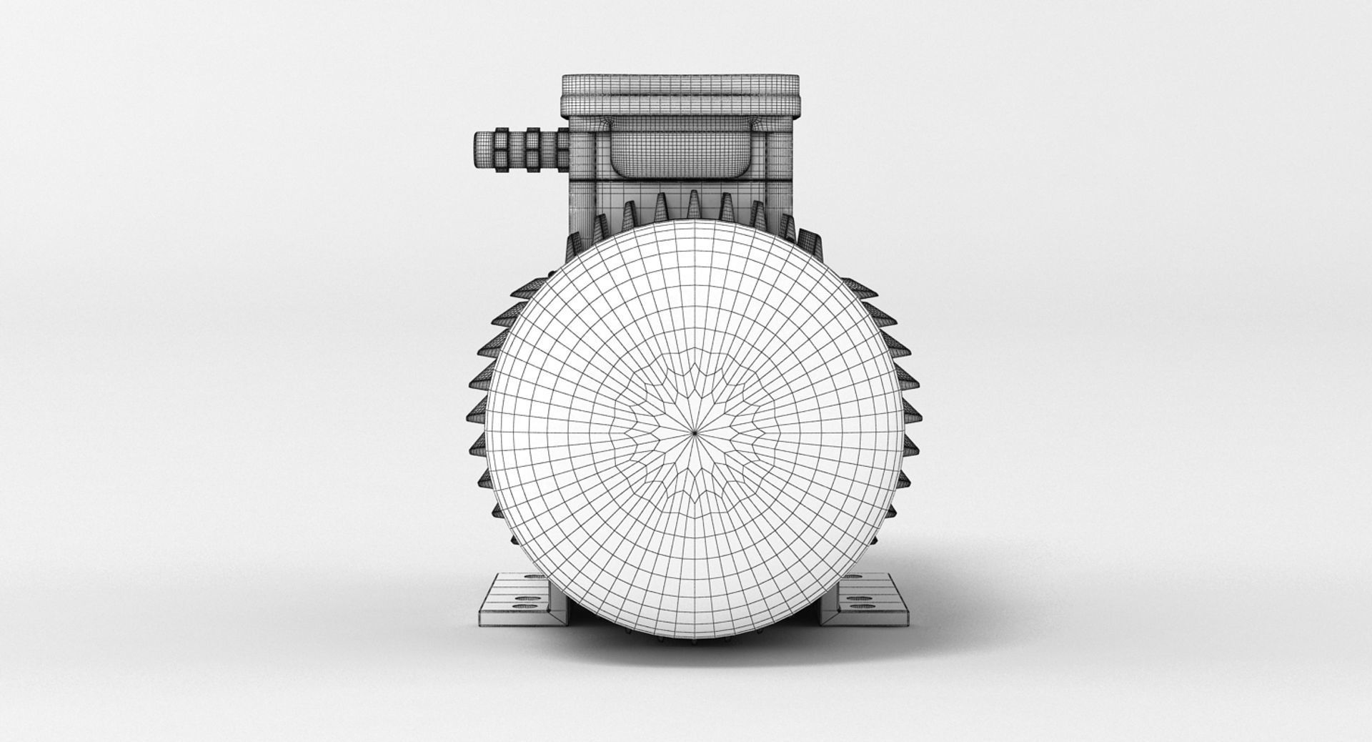 Electric Motor 3D model_8