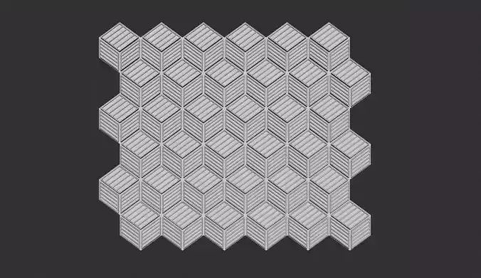 Cubic Pattern Seamles