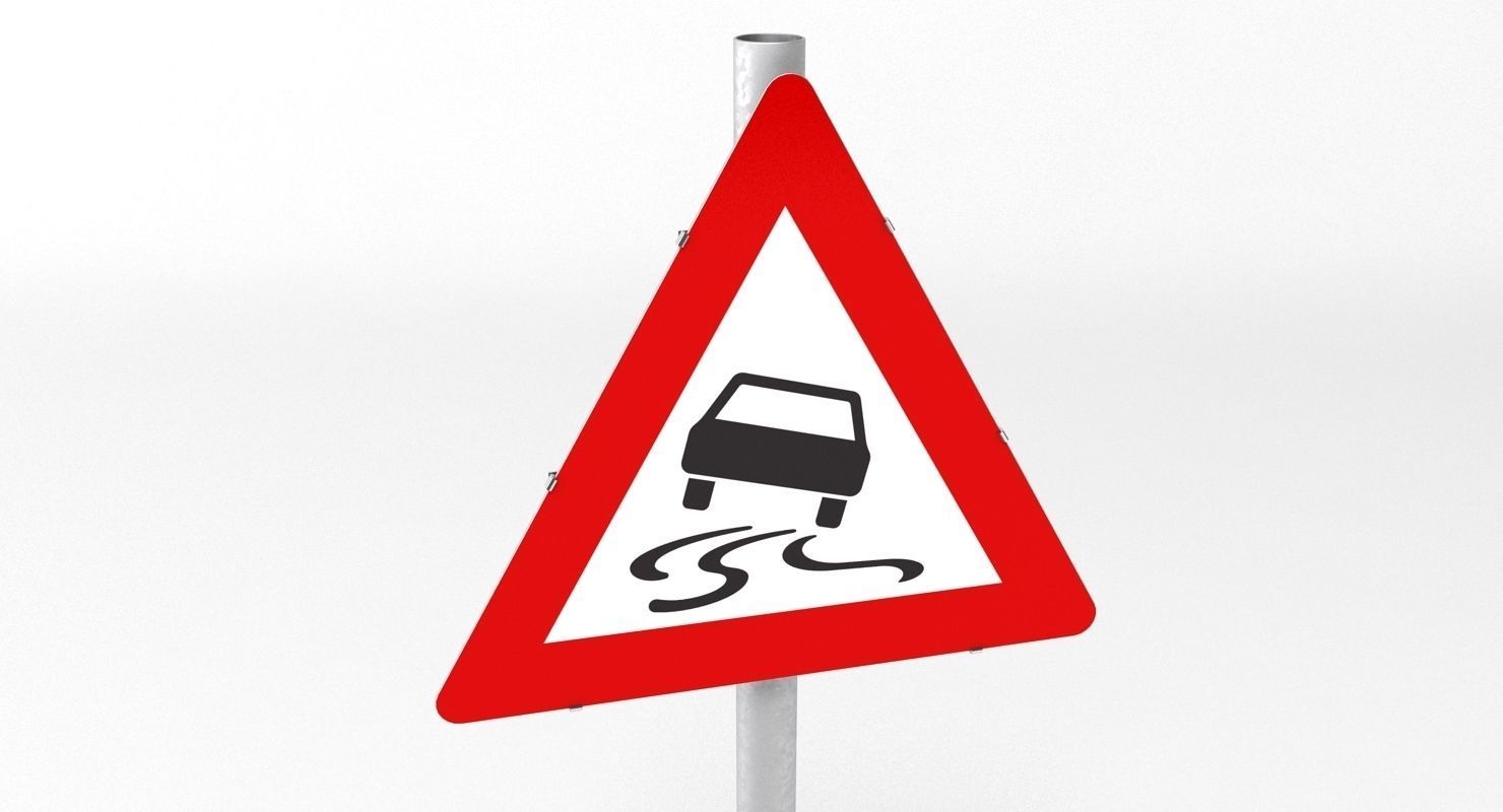 Traffic Signs 3D model_12