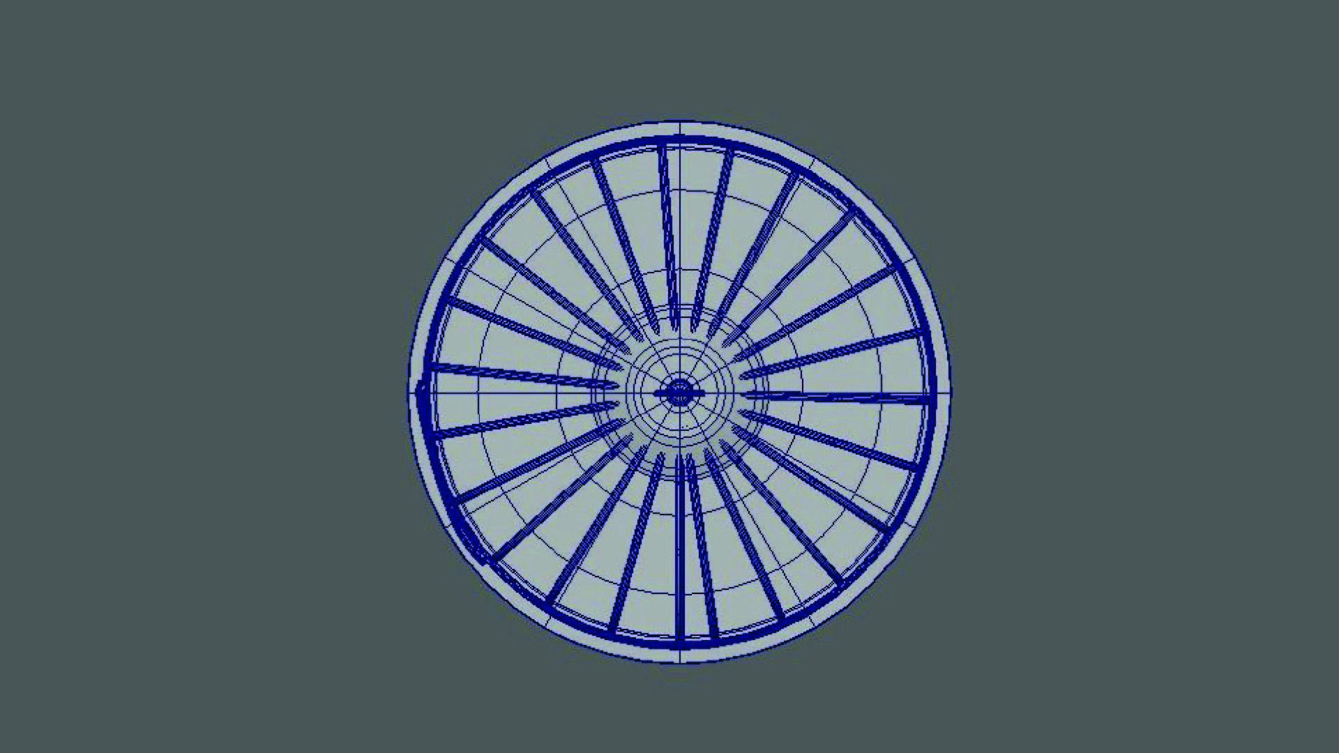 Bird Cage 3D model_8