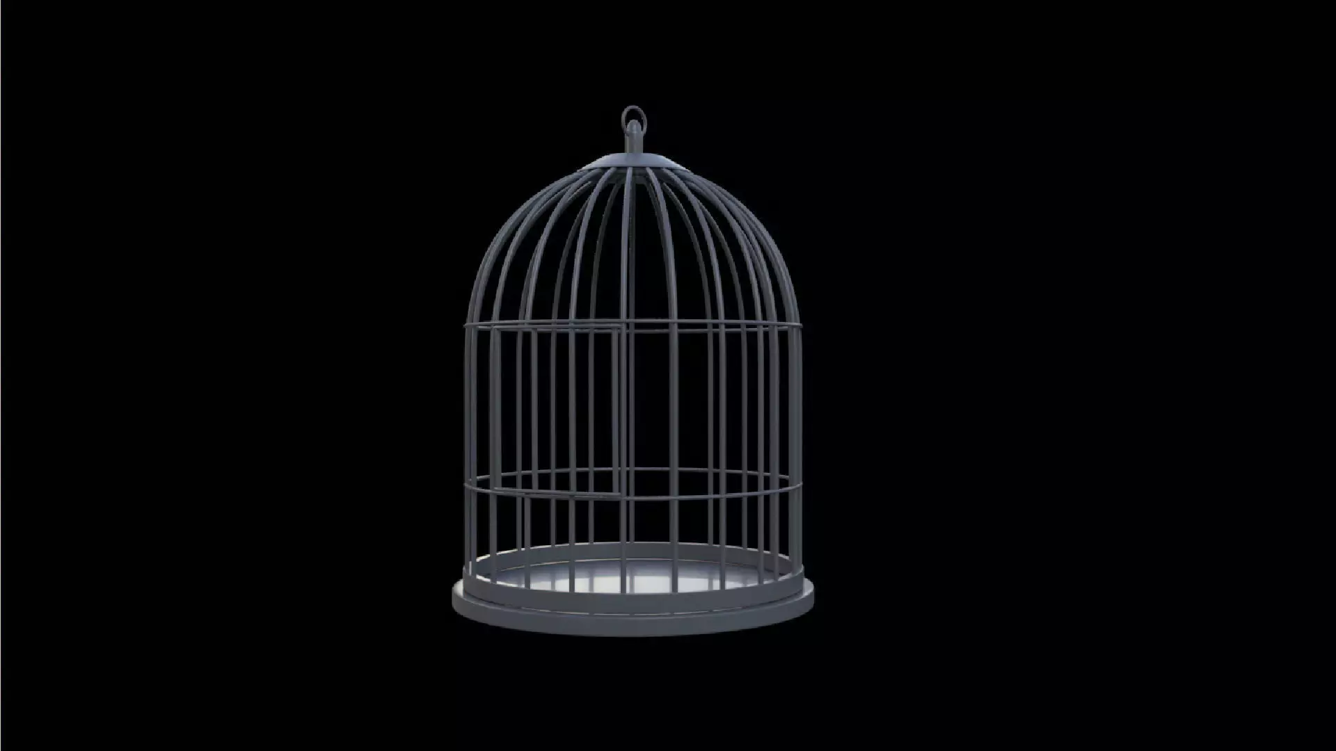 Bird Cage 3D model_0