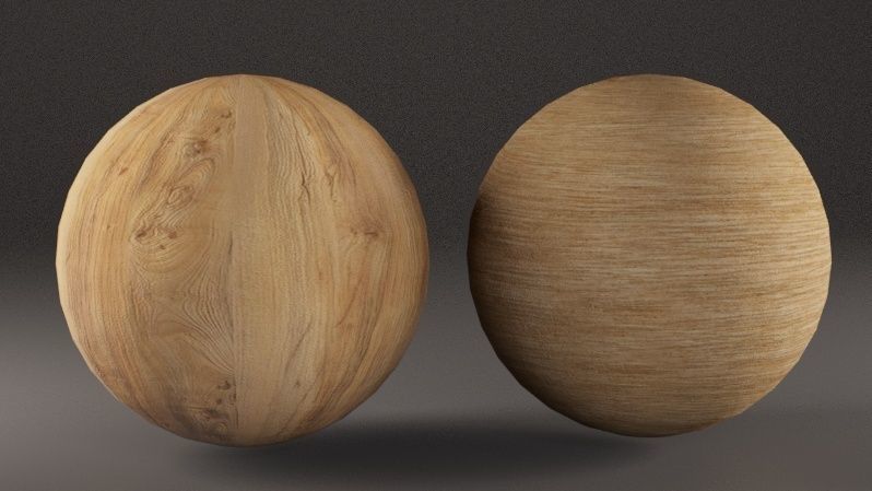 wooden cutting board 3D model_16