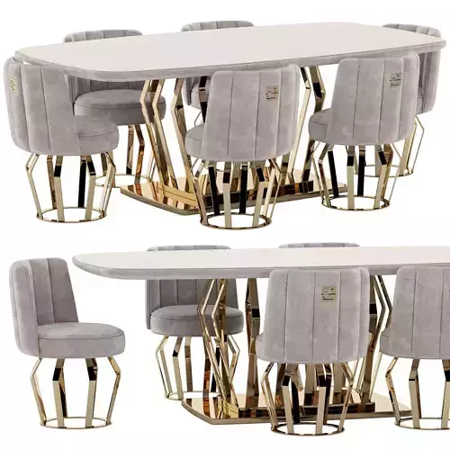 Fertini Casa Luxury Signature Dining Set