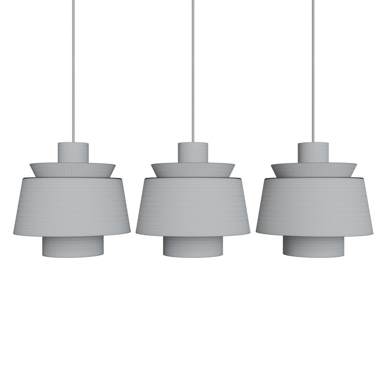 Utzon JU1 Pendant 3D model_4