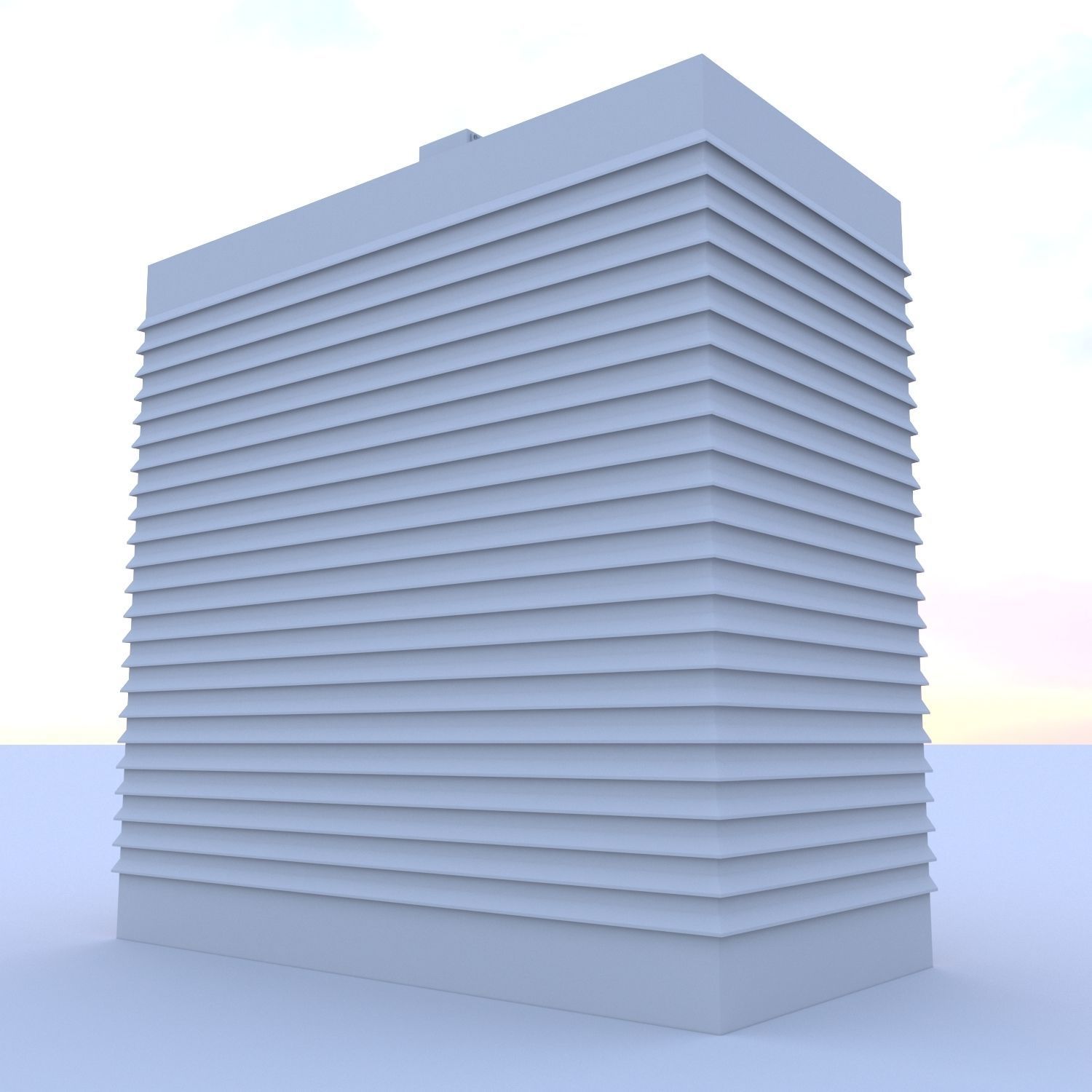 Sky Touch Hotel 3D model_2