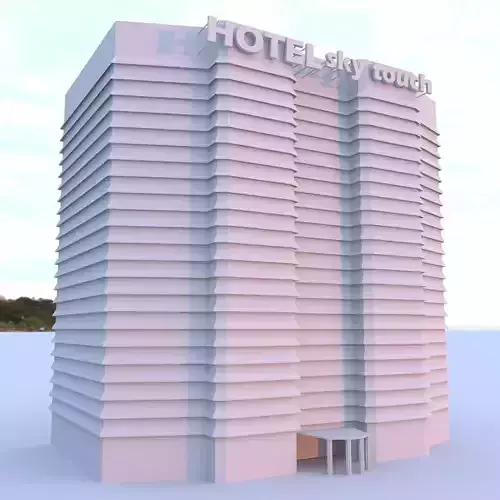 Sky Touch Hotel 3D model