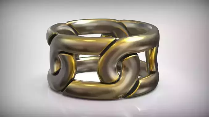 Miami Cuban Chain Link Ring