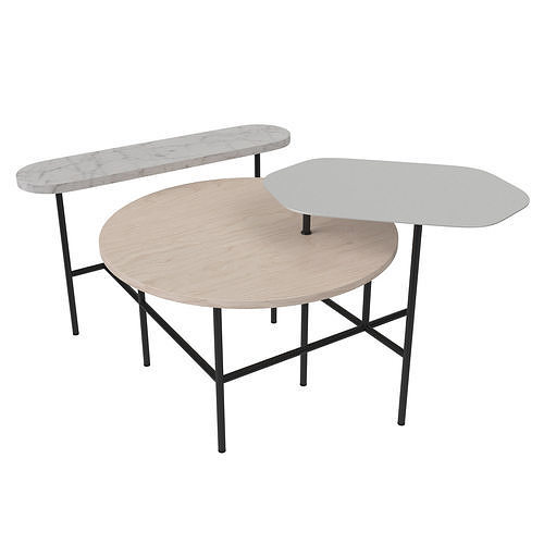 Palette JH6 Coffee Table 3D model