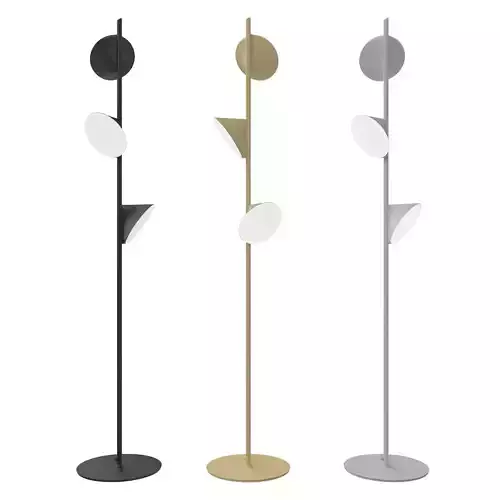 Orchid Floor Lamp 3D model Orchid Floor Lamp 3D model
