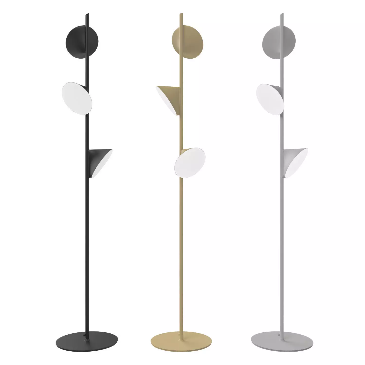 Orchid Floor Lamp 3D model_0
